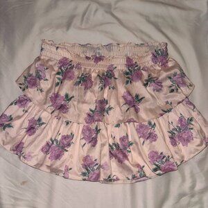 Love Shack Fancy Floral Skirt